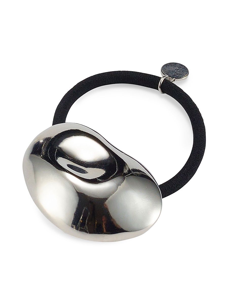 Women's Zoe Logo Pony Cuff - Silver