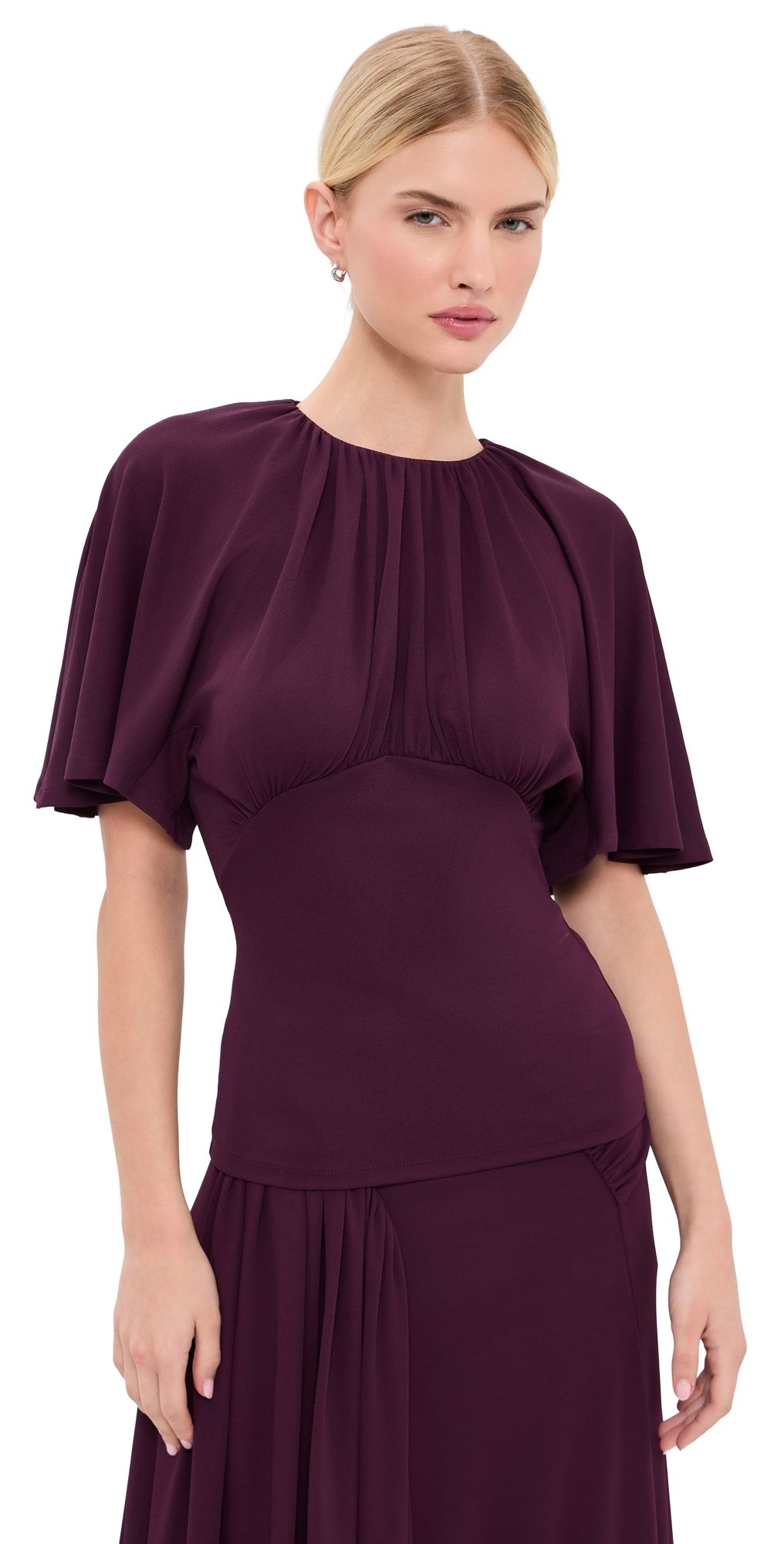 rabanne Haut Blouse Magenta Purple 38