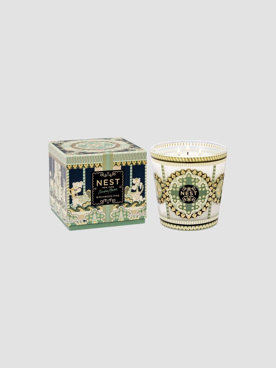 NEST New York Limited Edition NEST New York x Pierre Marie Birchwood Pine 3-Wick Scented Candle
