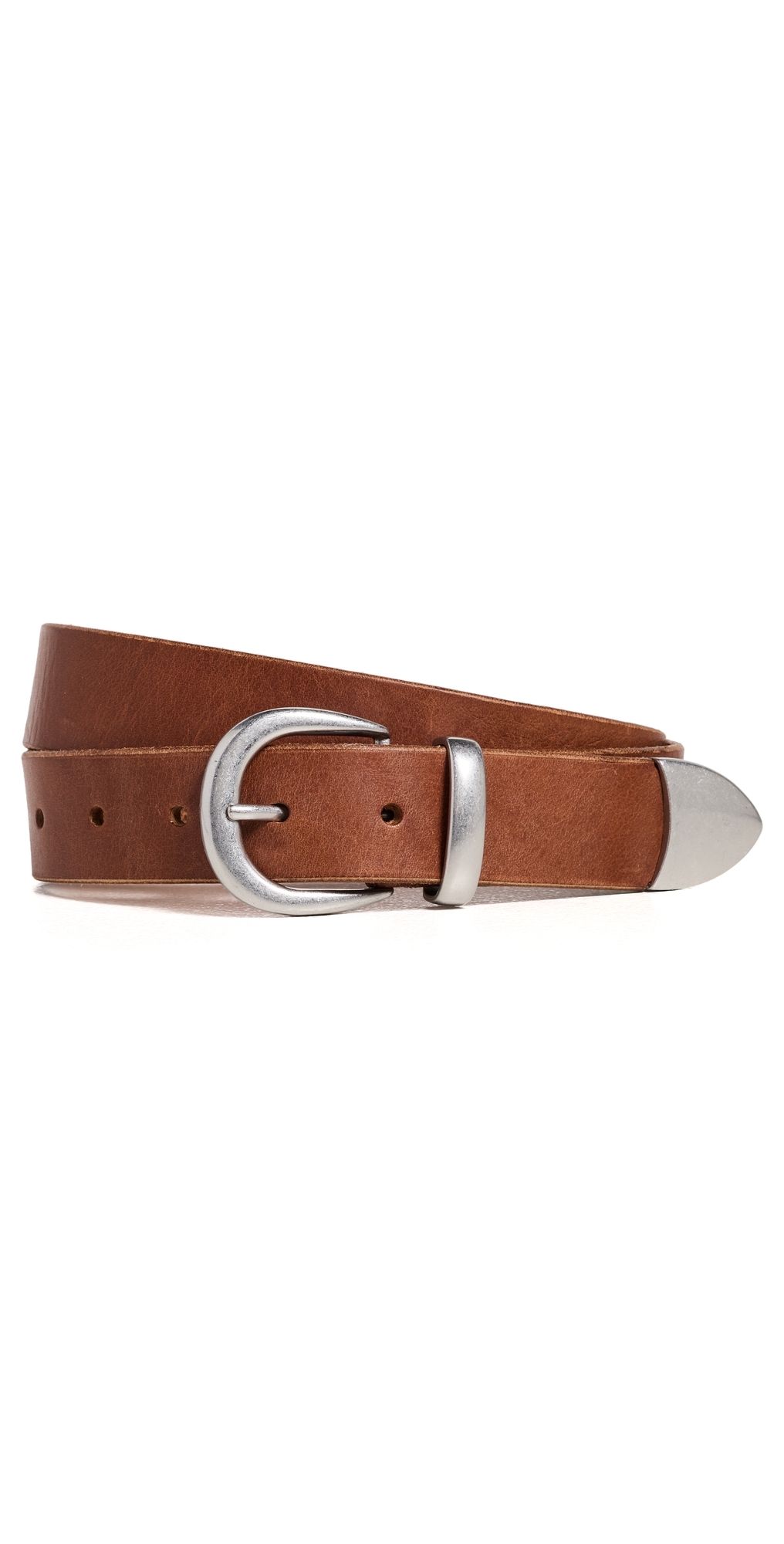 Knickerbocker Western Bridle Leather Belt Brown 34