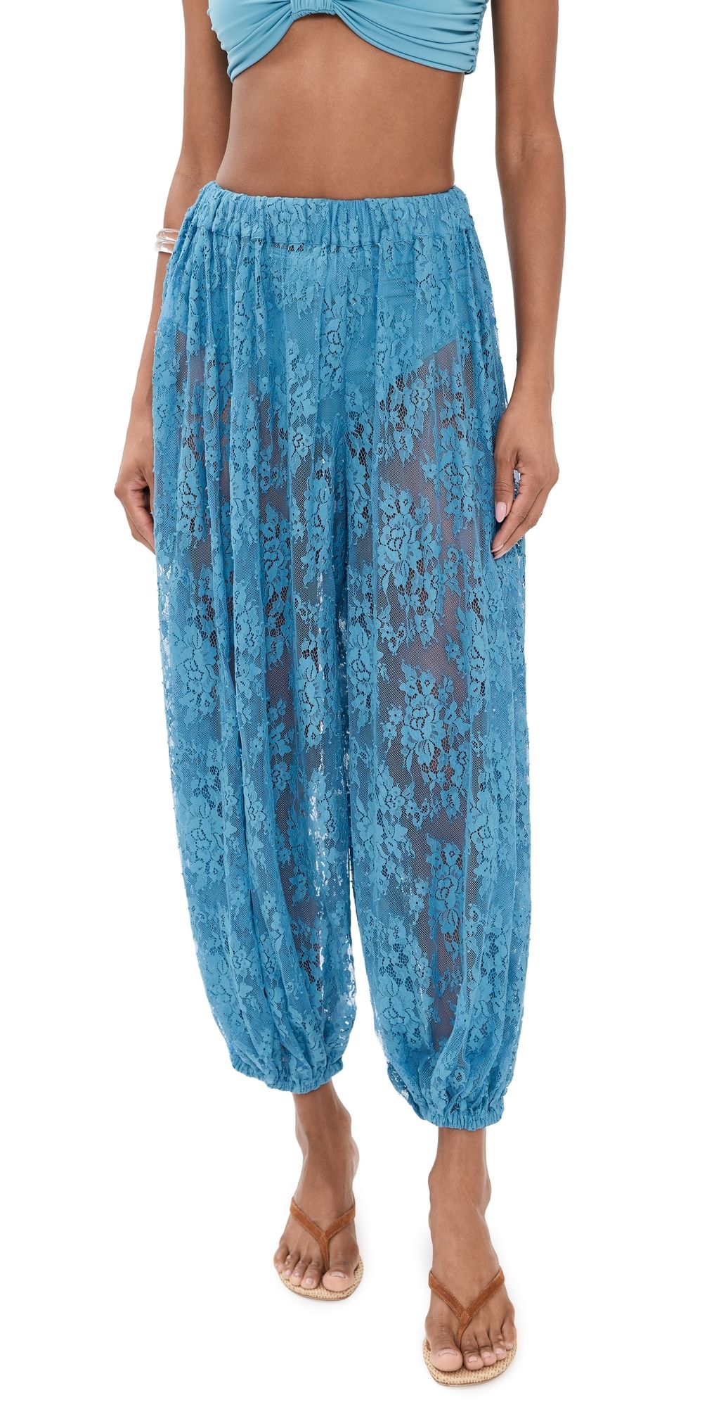 Sea Carmella Lace Balloon Pants Blue XXS