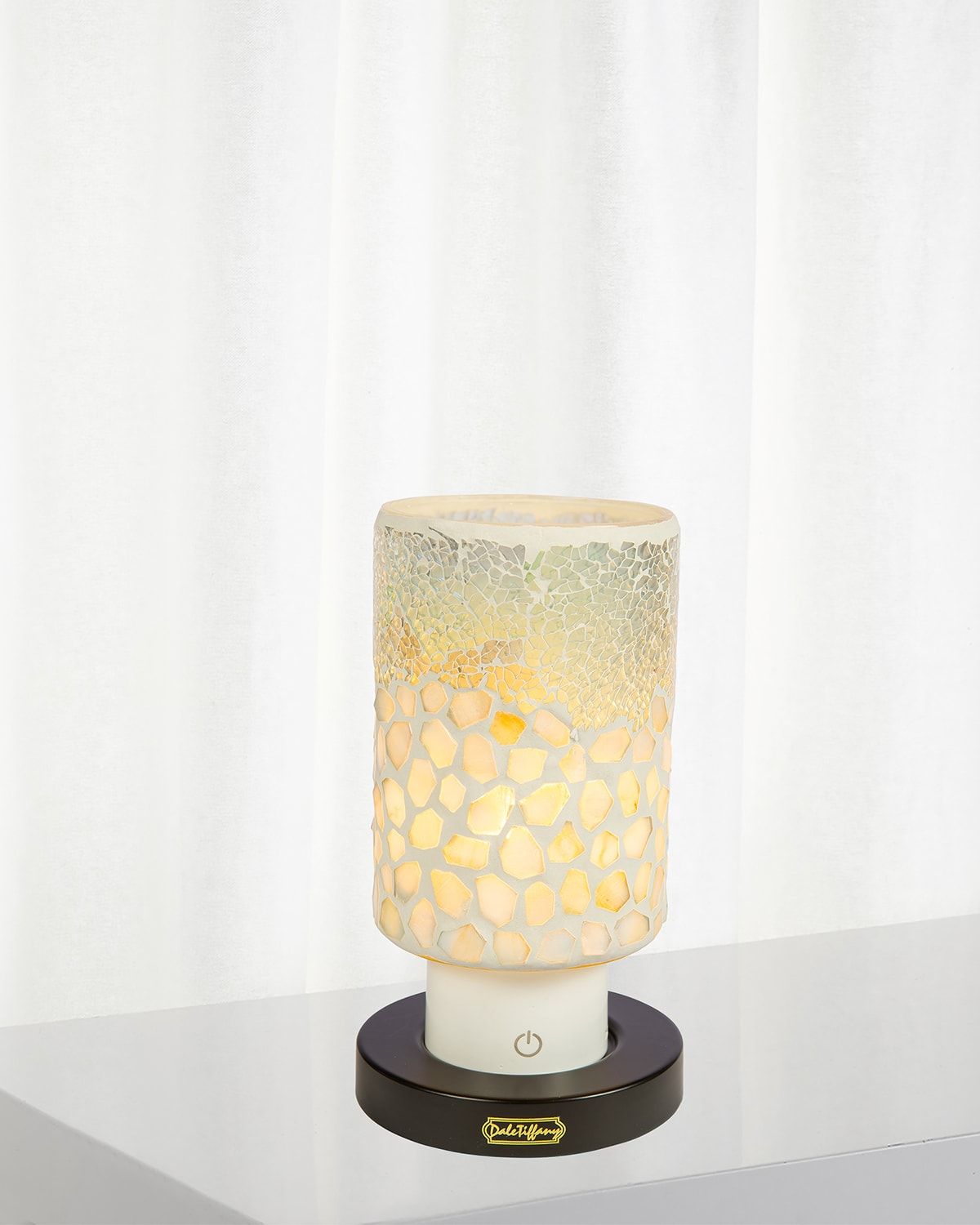 Alps Mosaic 8.5" Rechargeable Wireless Accent Lamp