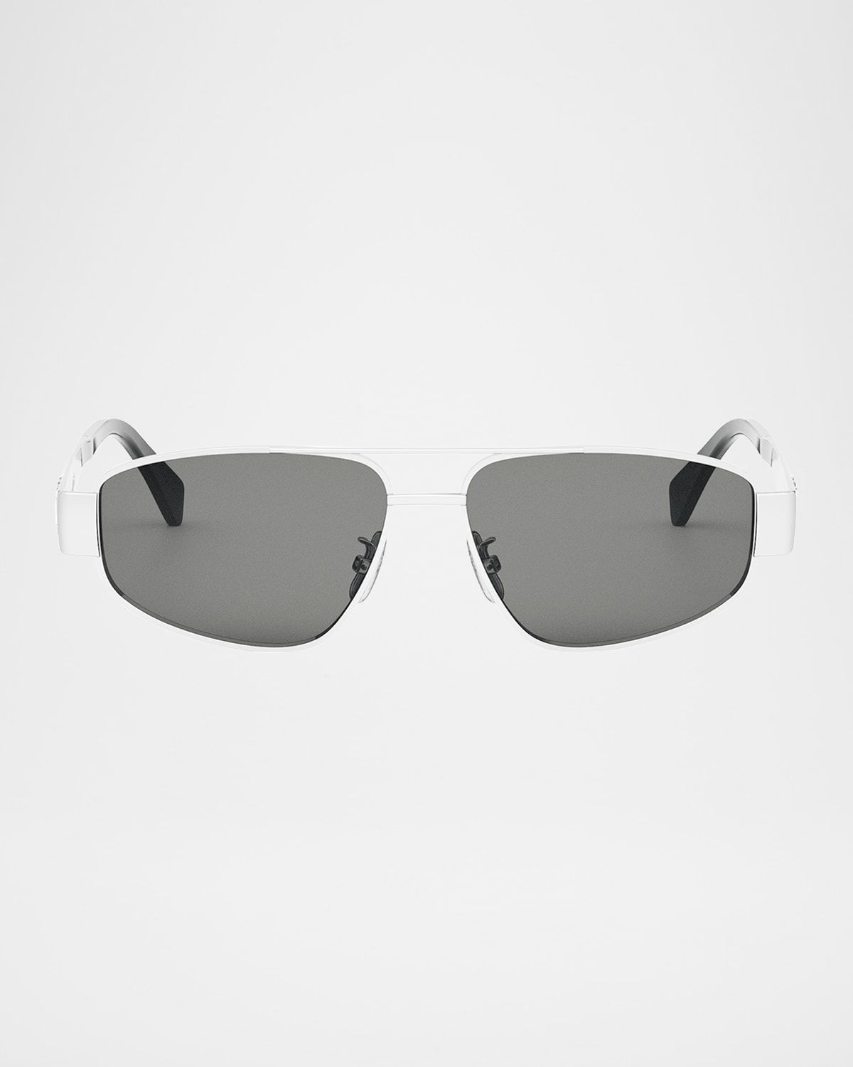 Men & apos;s Triomphe Pilot Metal Sunglasses