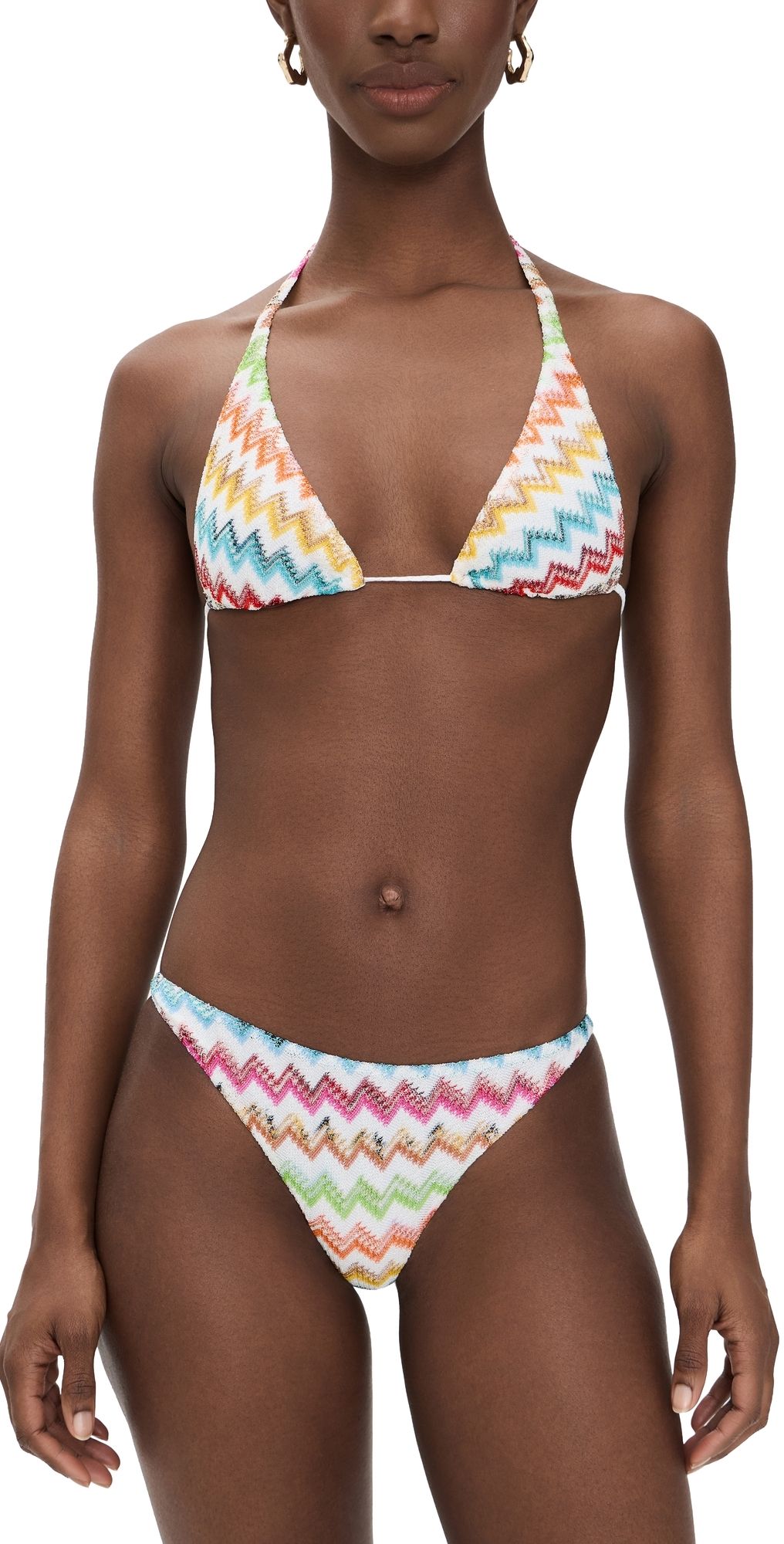 Missoni Bikini Set MULTICOLOR w/WHITE BASE 40