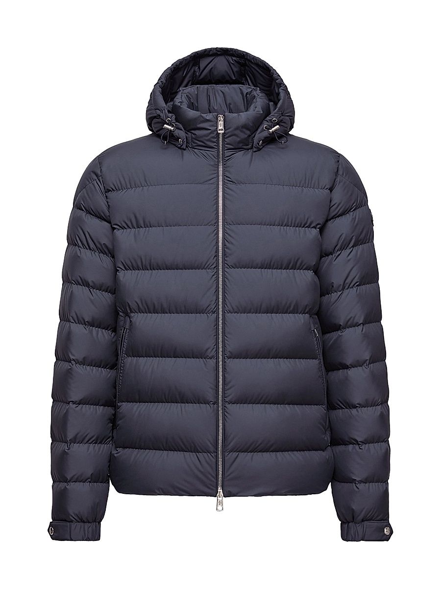 Men's Arneb Hooded Down Jacket - Navy Blue - Size XXXL