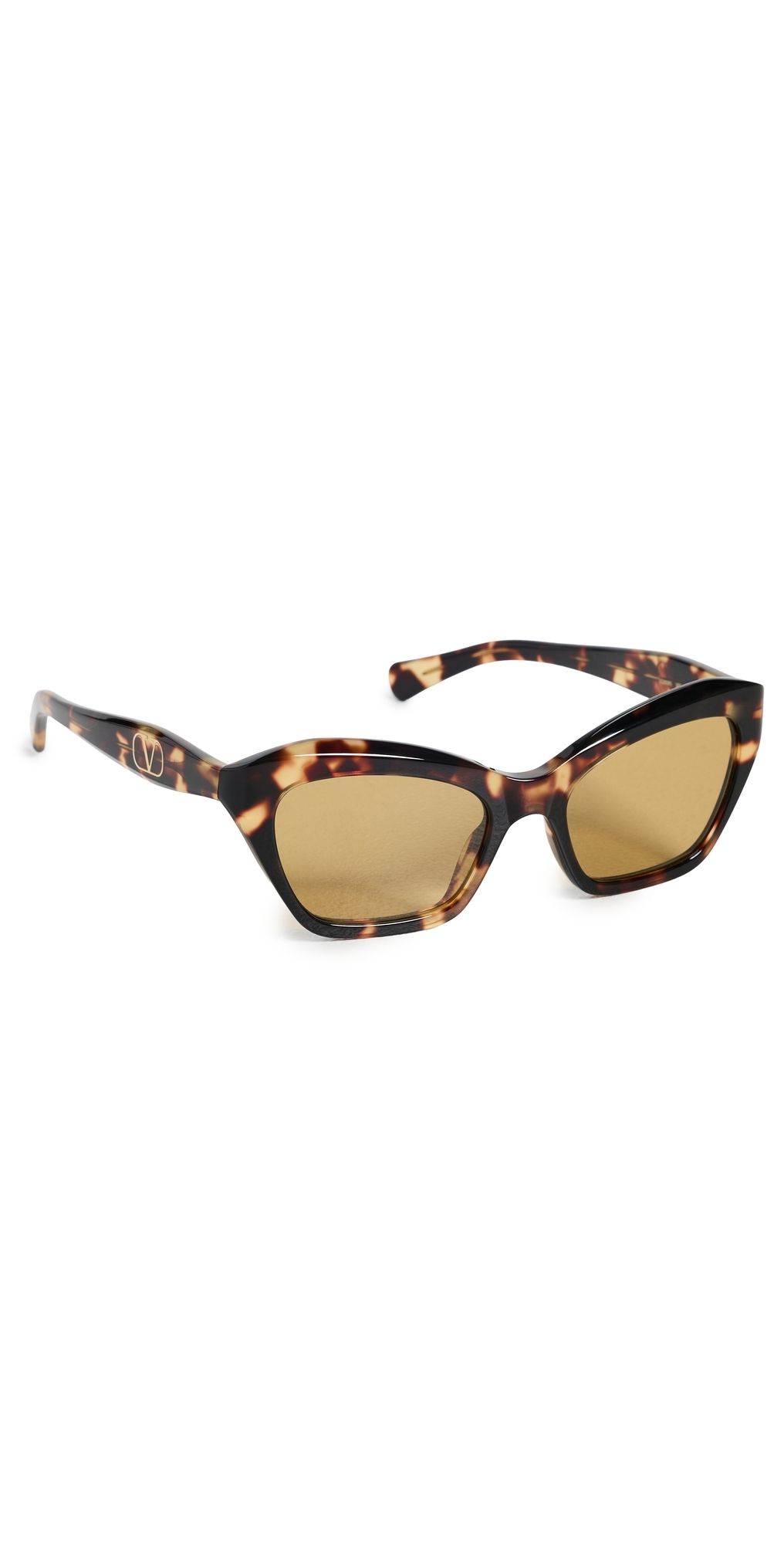 Valentino Dauphin Sunglasses Havana-Havana-Brown One Size