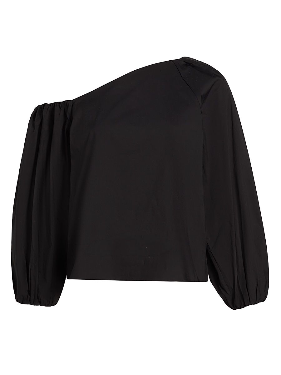 Women's Tabitha Off-The-Shoulder Top - Black - Size 12