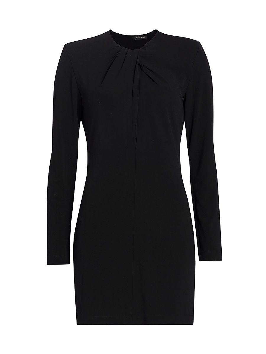 Women's Amaya Keyhole Minidress - Black - Size XS