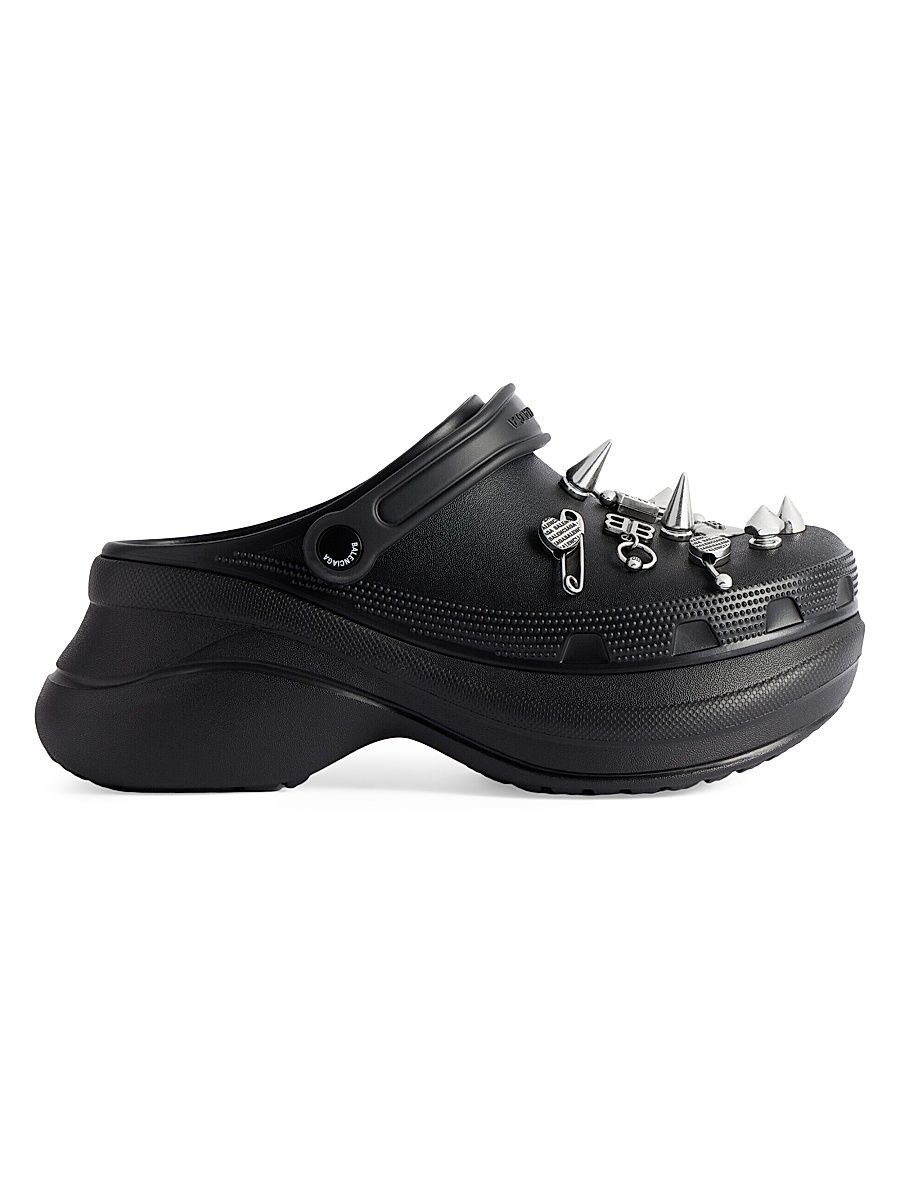 Men's Crocs Mules Jibbitz - Black - Size 8