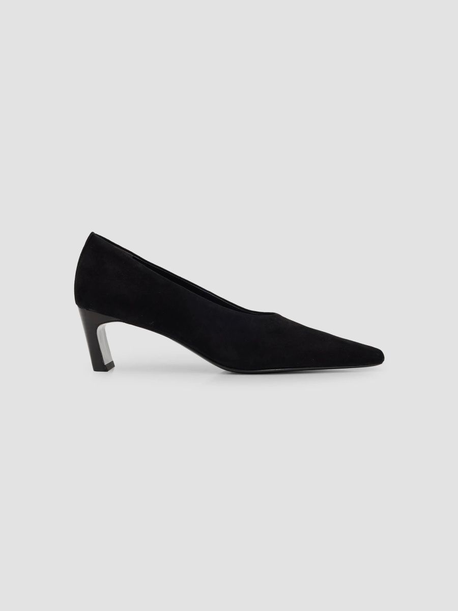 rag & bone Women's Kai 55MM Suede Pumps - Black Suede - Size 5