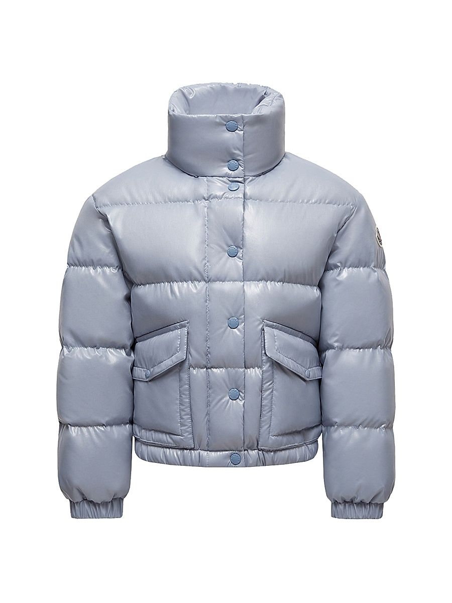 Little Girl's & Girl's Puivert Puffer Jacket - Light Blue - Size 14