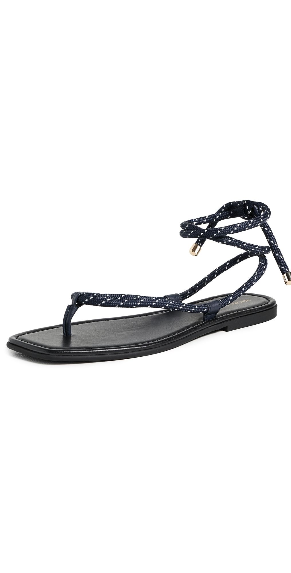 Veronica Beard Carmina Cord Sandals Eclipse/Coconut 6