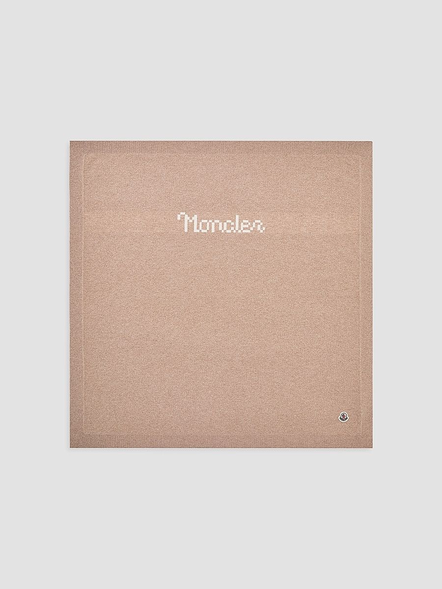 Men's Baby's Blanket in Wool and Cashmere - Beige