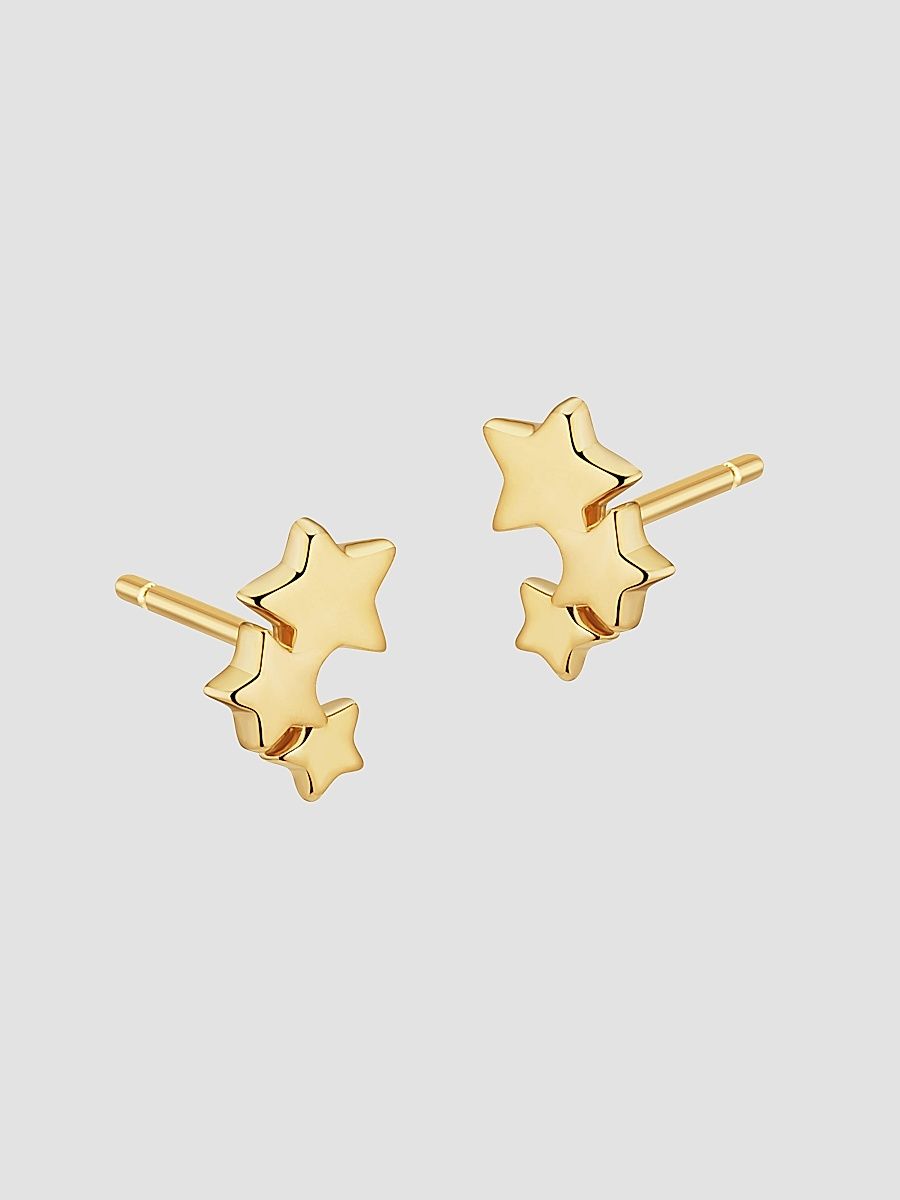 Women's Starry Night Climbers in 14K Yellow Gold - Gold
