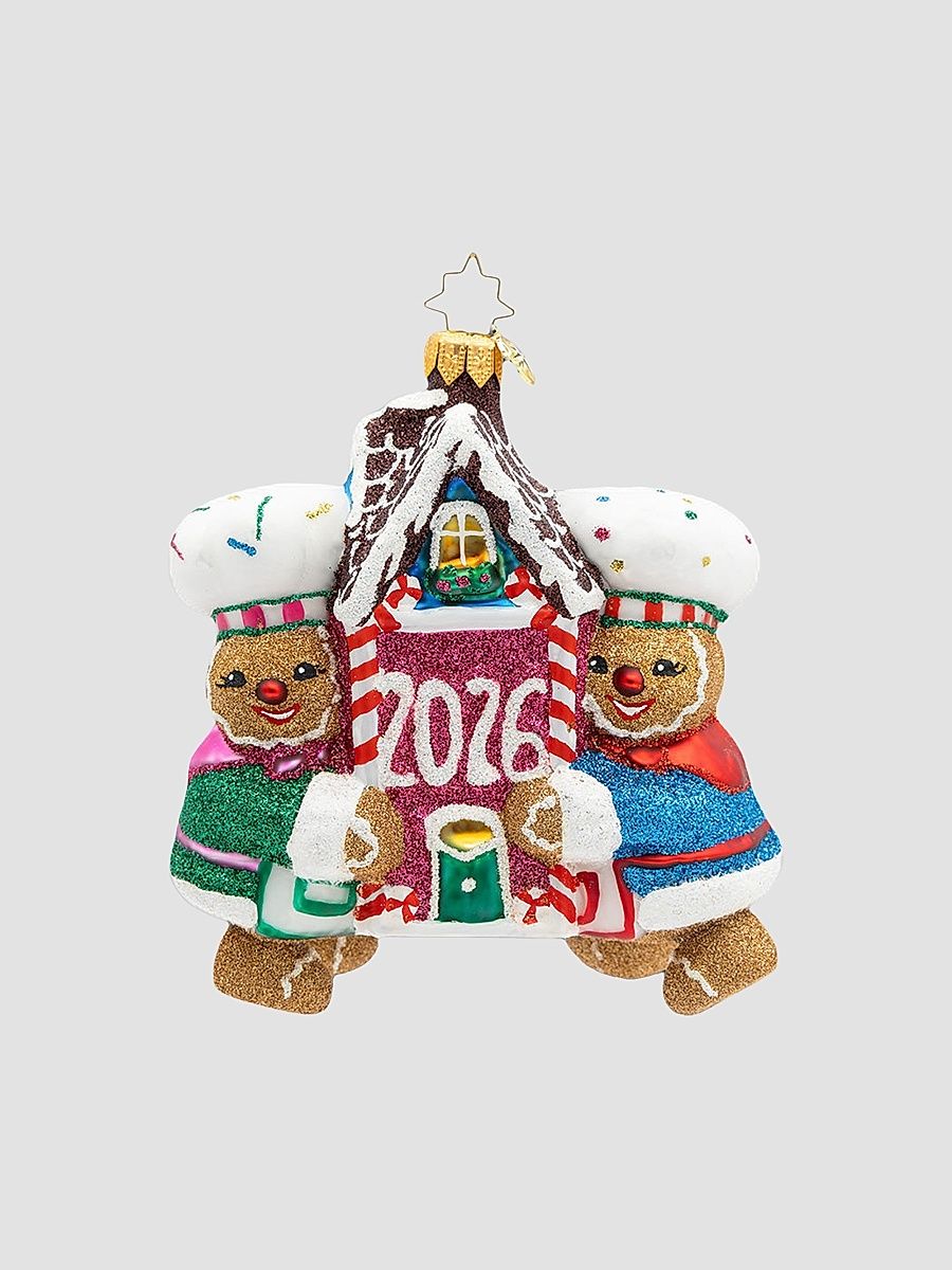 Baking Up Joy 2026 Glass Ornament