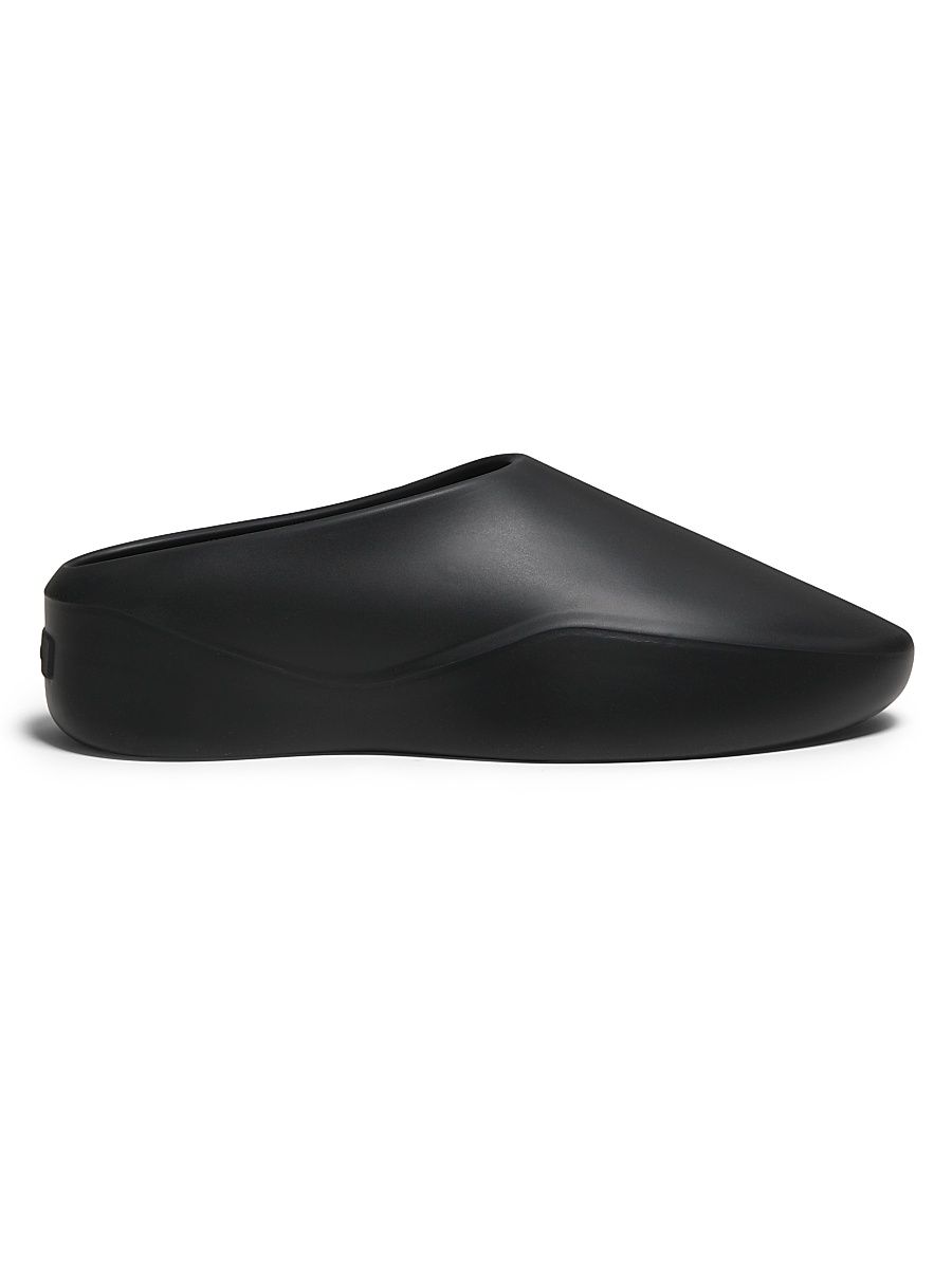 Men's Runner Rubber Mules - Black - Size 10