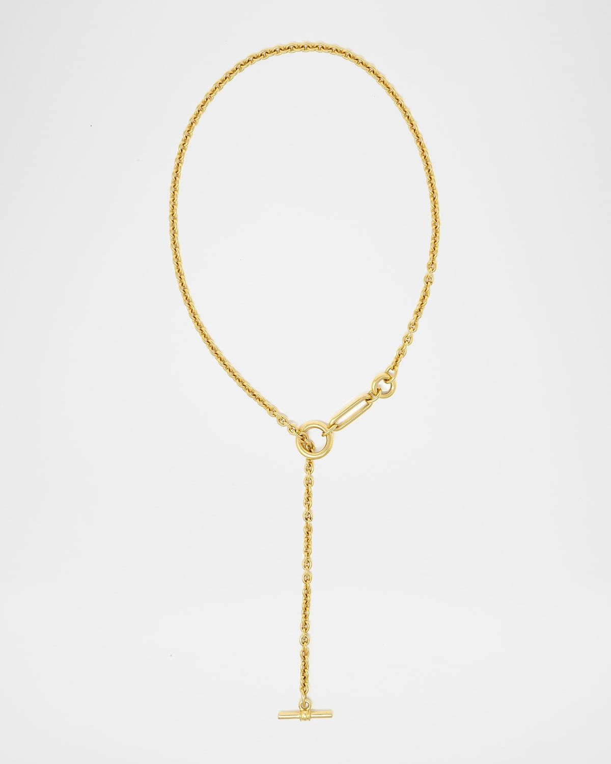Gold Small Link Chain Necklace