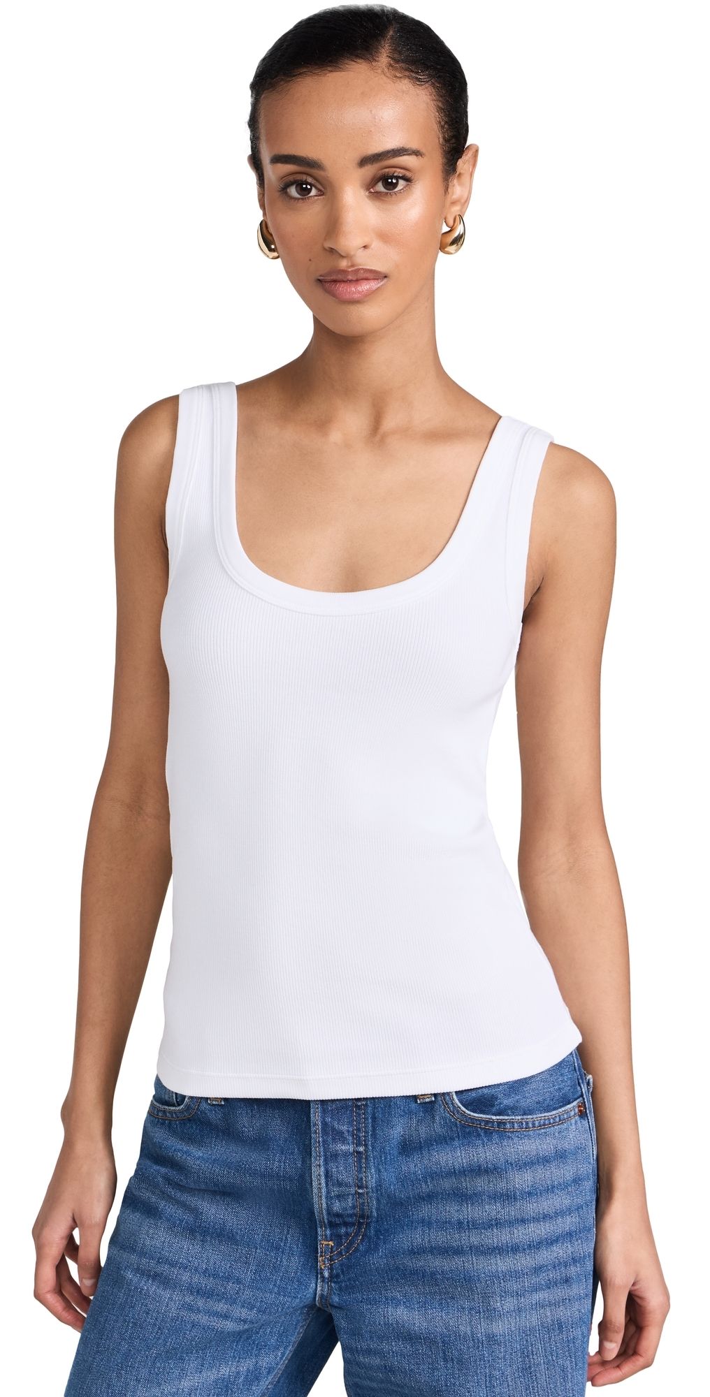 Sold Out NYC The Scoop It Up Tank White M
