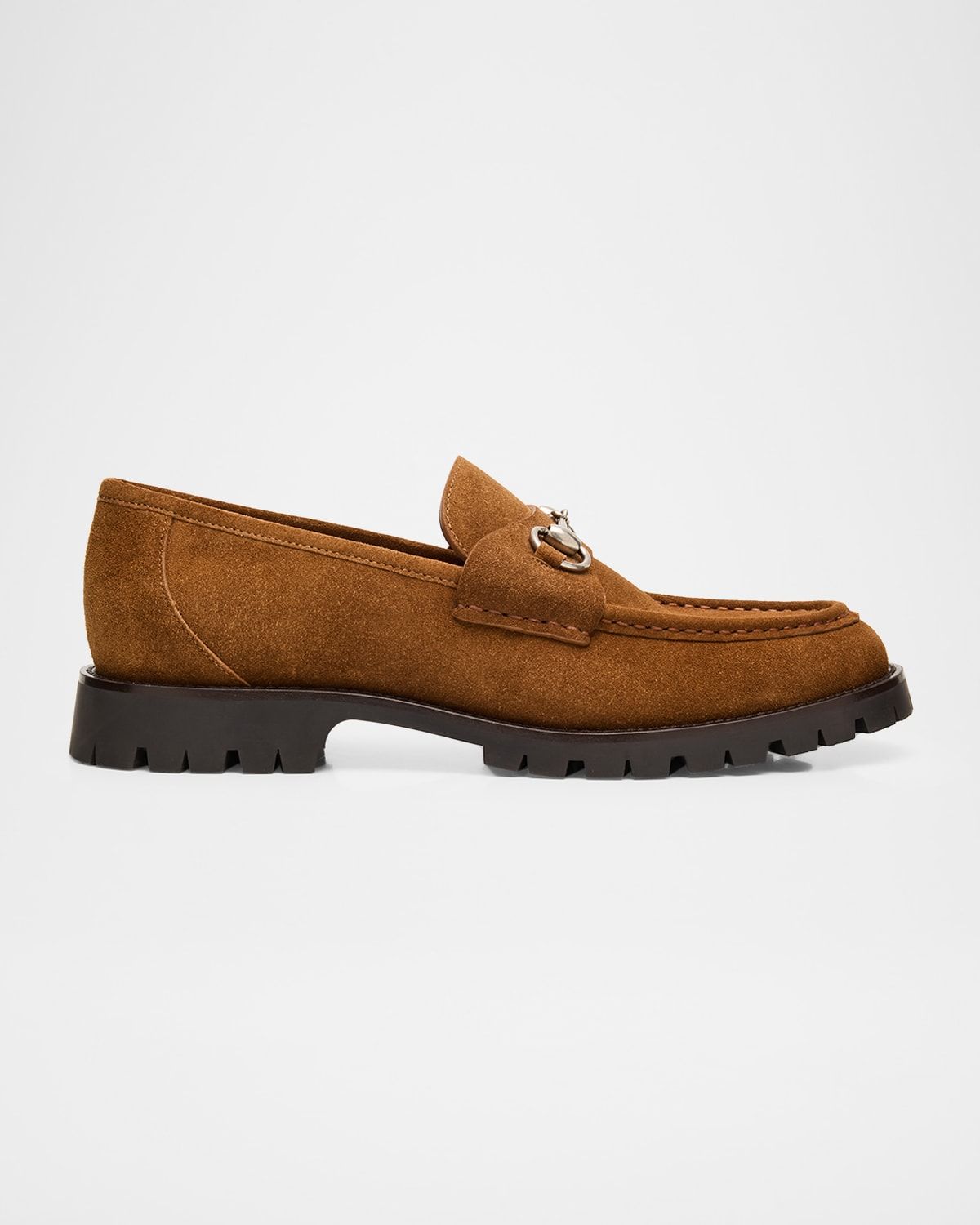 Men & apos;s Sylke Suede Horsebit Loafers