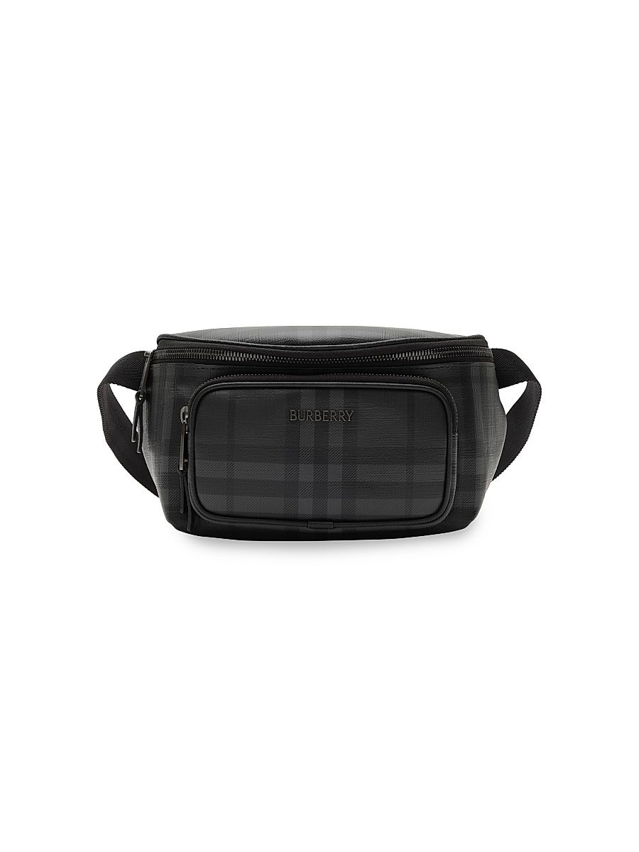Men's ML Iron Check Belt Bag - Iron