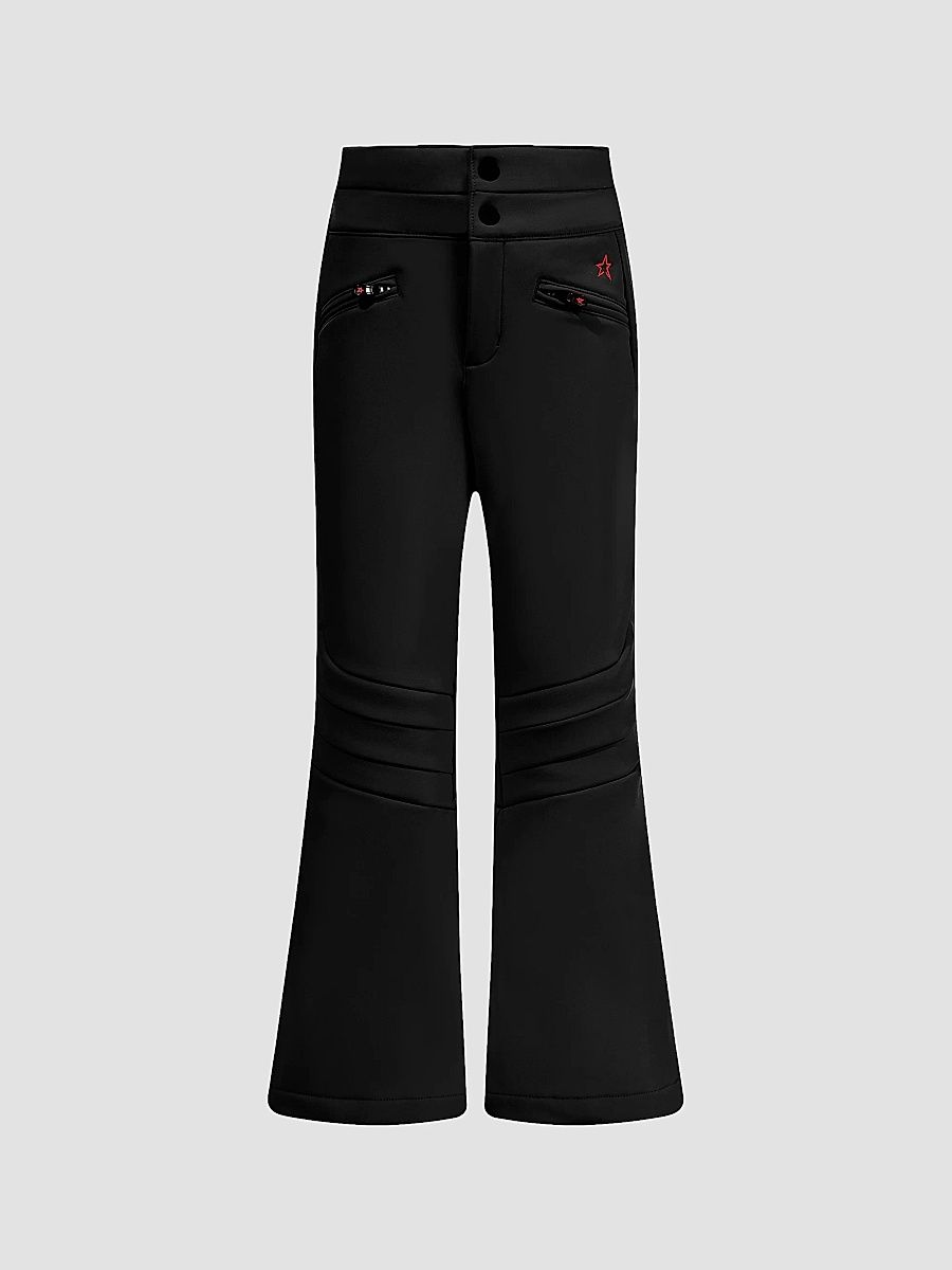 Perfect Moment Girl's Little Girl's & Girl's Aurora Flare Ski Pants - Black - Size 6