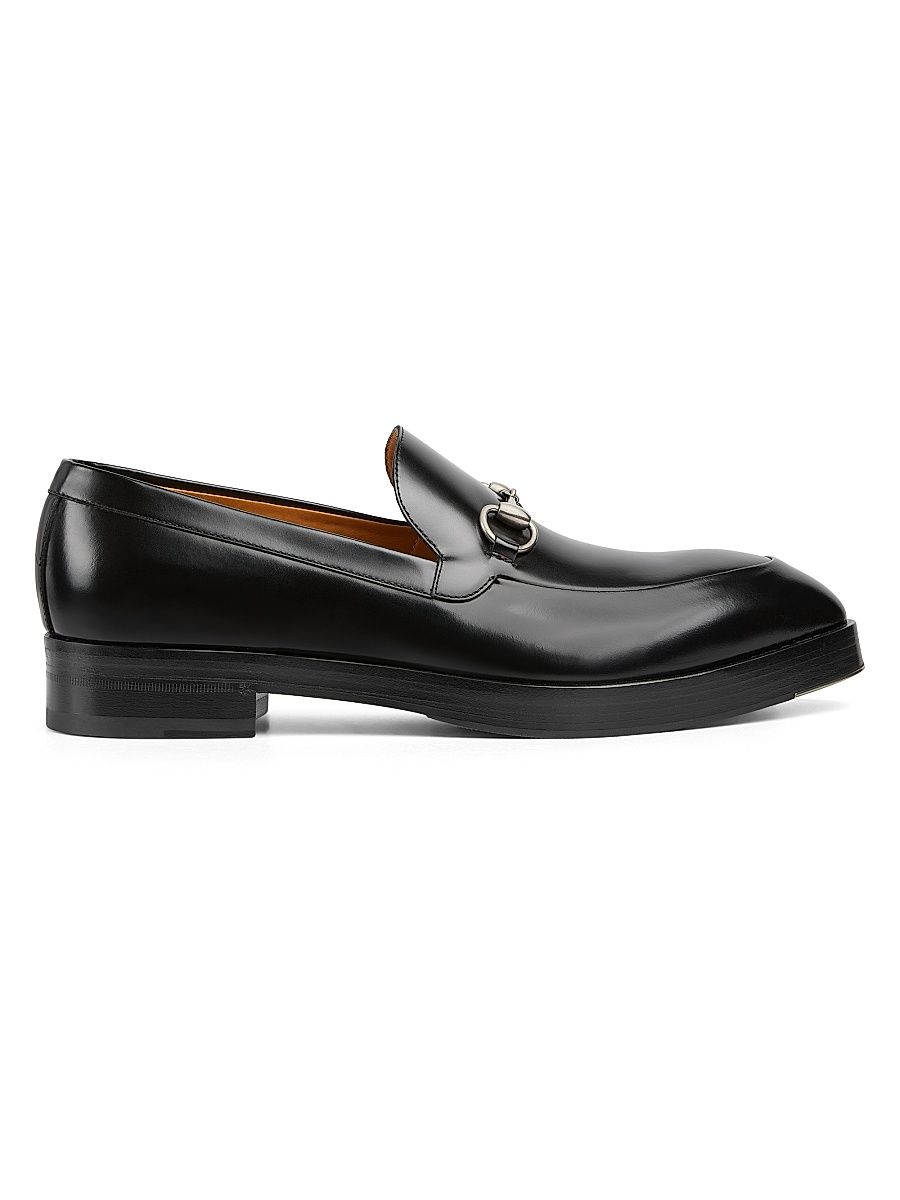Men's Horsebit Loafers - Black - Size 12