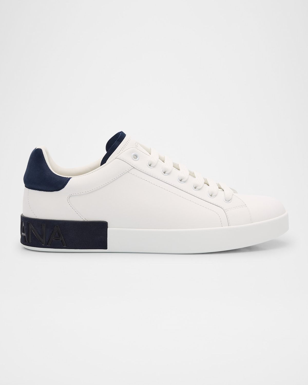 Men & apos;s Portofino Calfskin Low-Top Sneakers