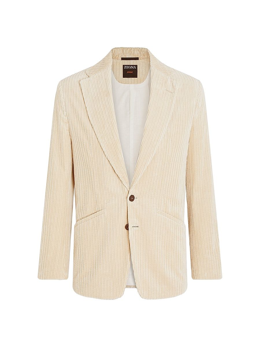 Men's Cashco Jacket - Light Beige - Size 40