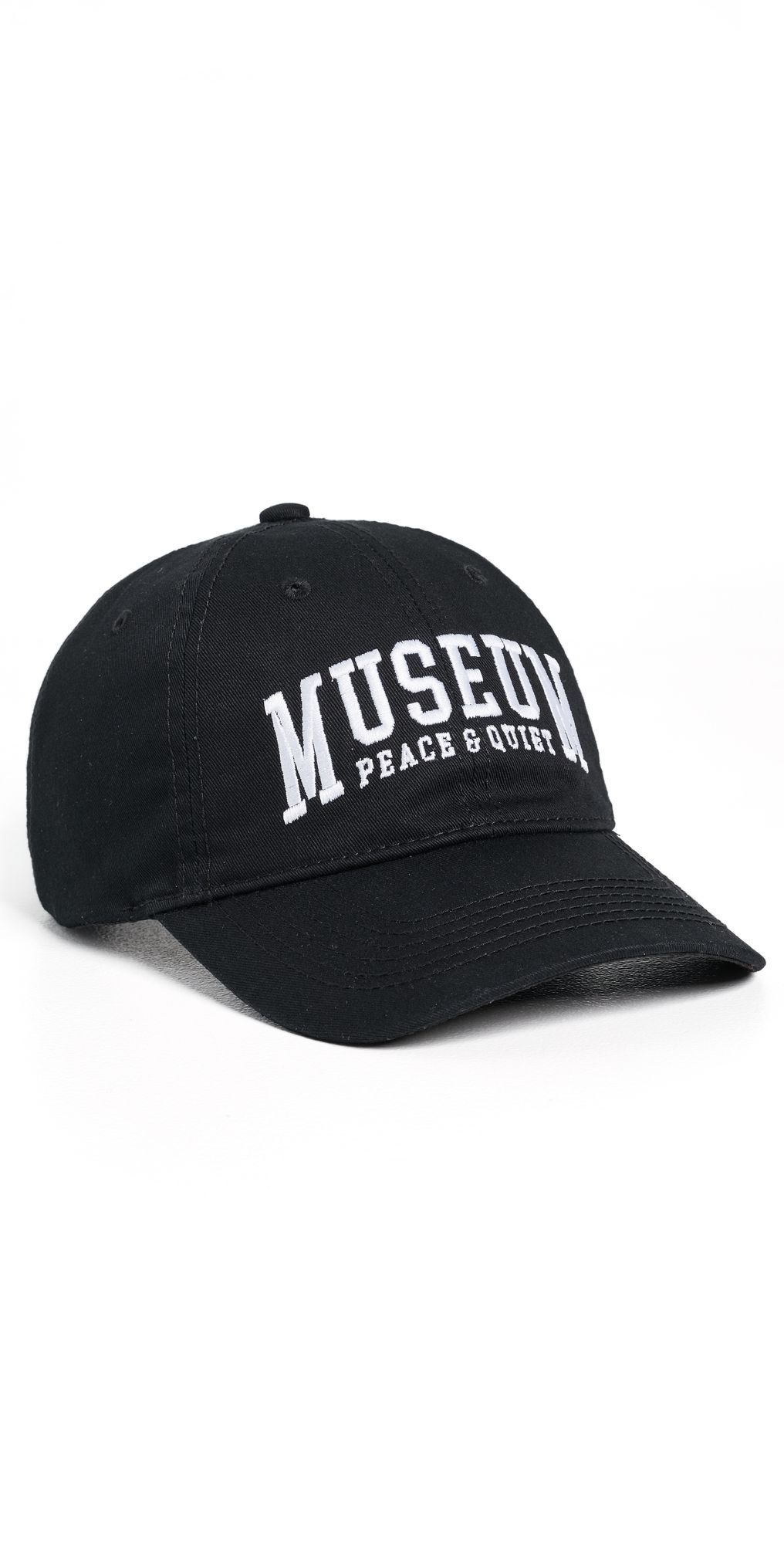 Museum of Peace and Quiet UMPQ Dad Hat Black One Size