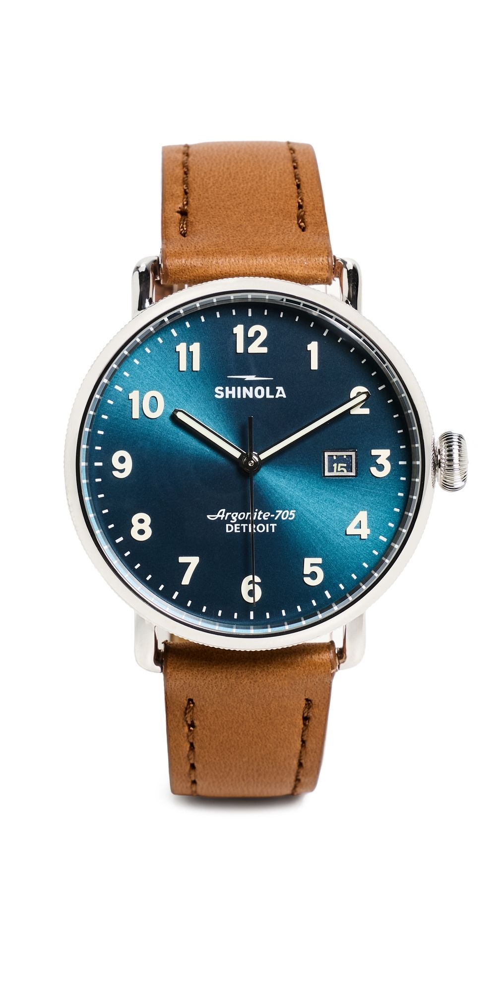 Shinola Canfield 3HD 38mm Watch Astro Blue 38mm