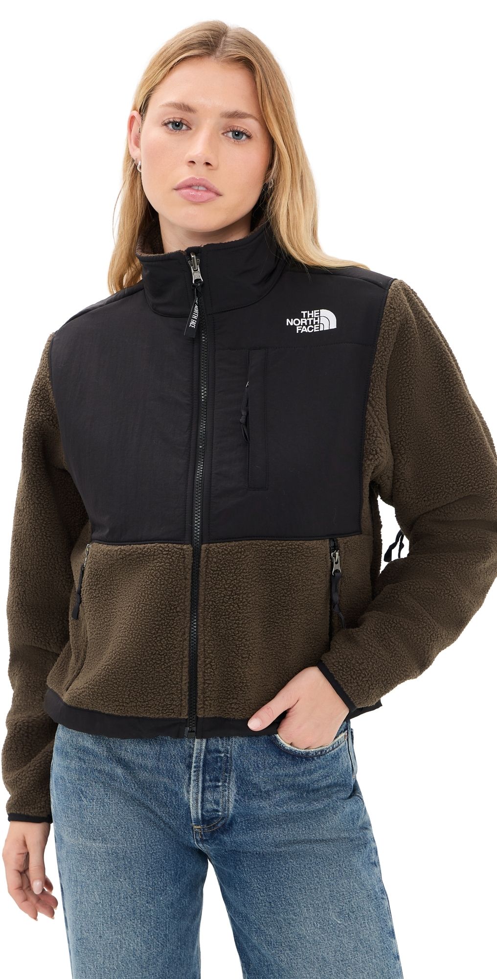 The North Face Retro Denali Jacket Dark Chestnut/TNF Black L