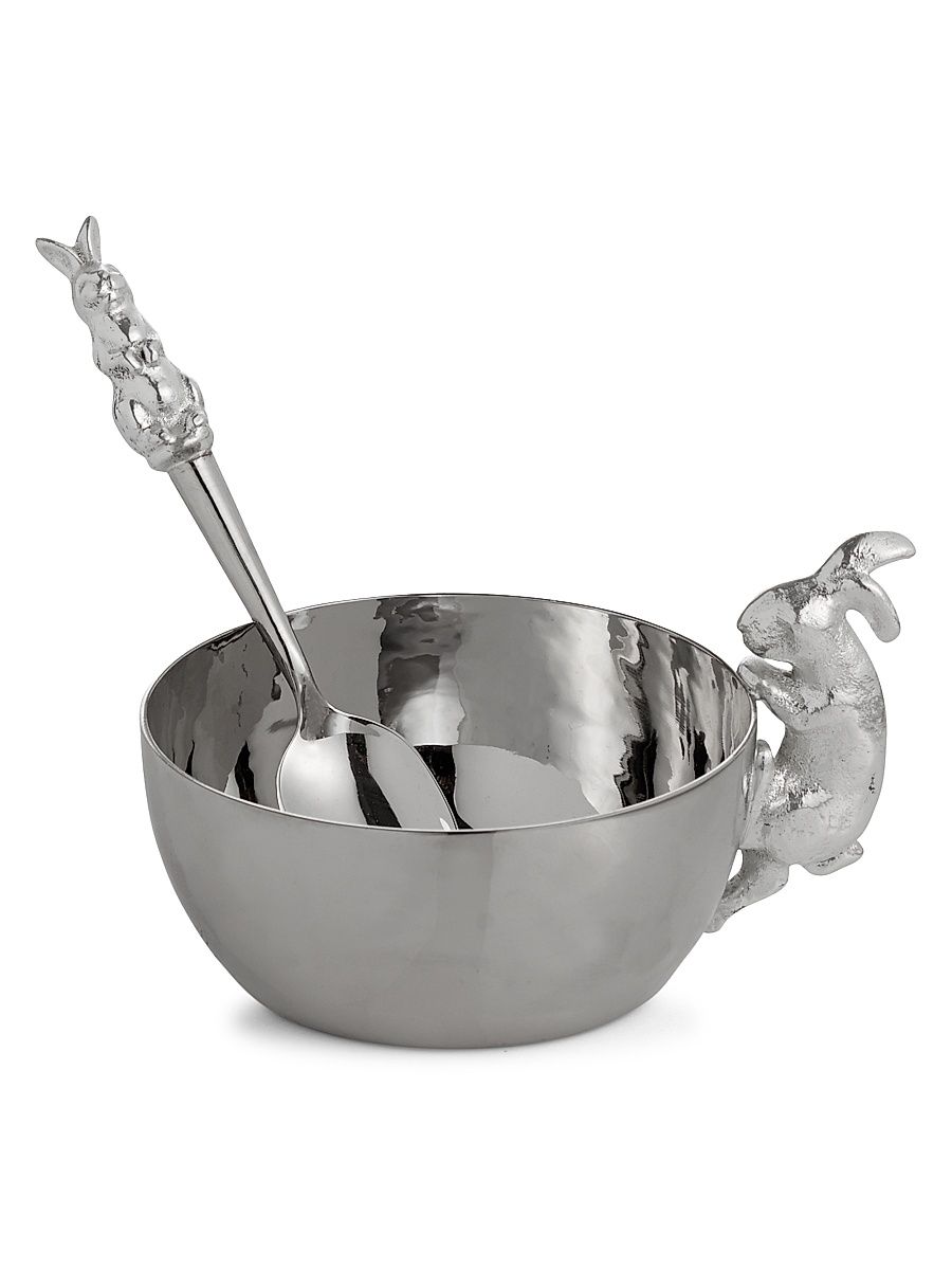 Flights Of Fancy Bunny Cup & Spoon Set