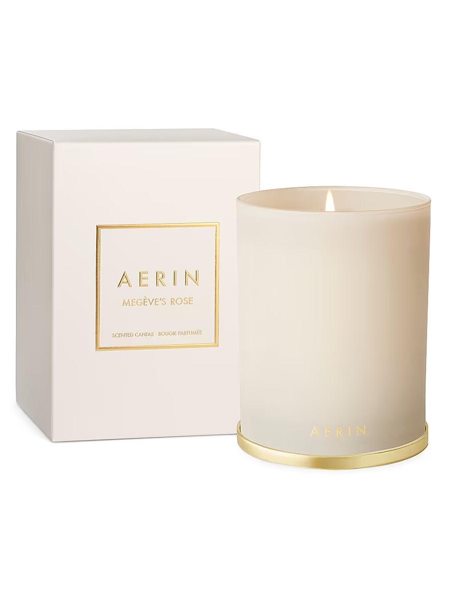 Introduction Megeve's Rose Candle - Megeve Rose