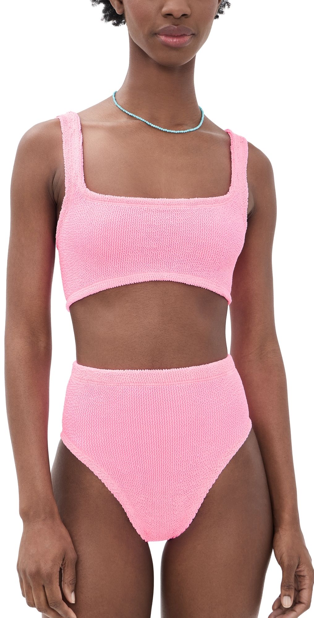 Hunza G Patricia Bikini Bubblegum One Size