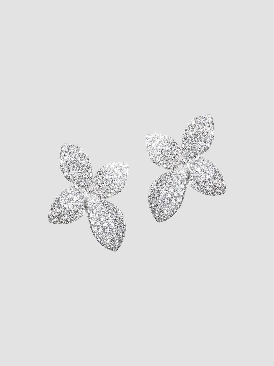 Pasquale Bruni Women's Giardini Segreti 18K White Gold & 2.70 TCW Diamond Stud Earrings - White Gold