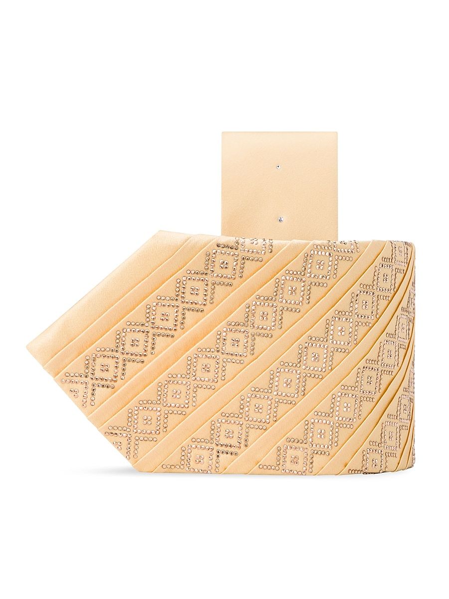 Men's Pleated Tie - Light Brown