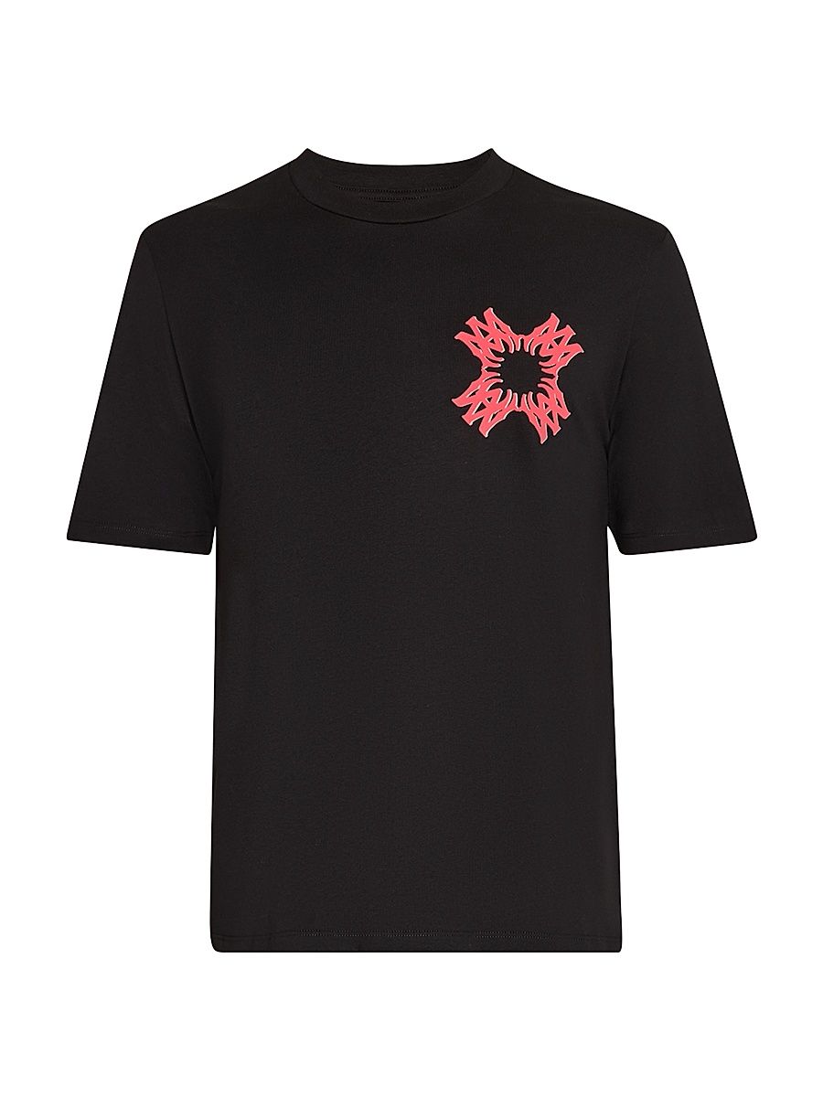 Men's MA Quad Cotton T-Shirt - Black - Size Small