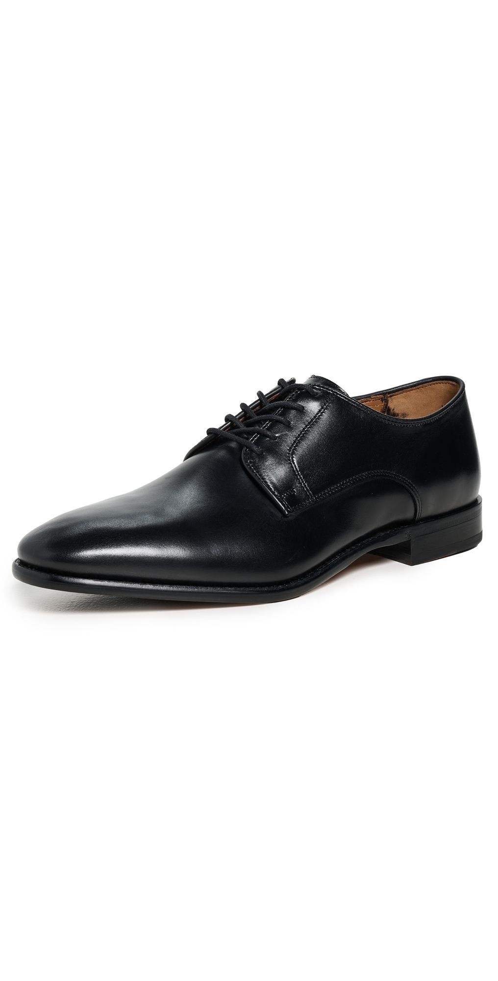 Allen Edmonds Smith Leather Lace Up Derbies Black 12