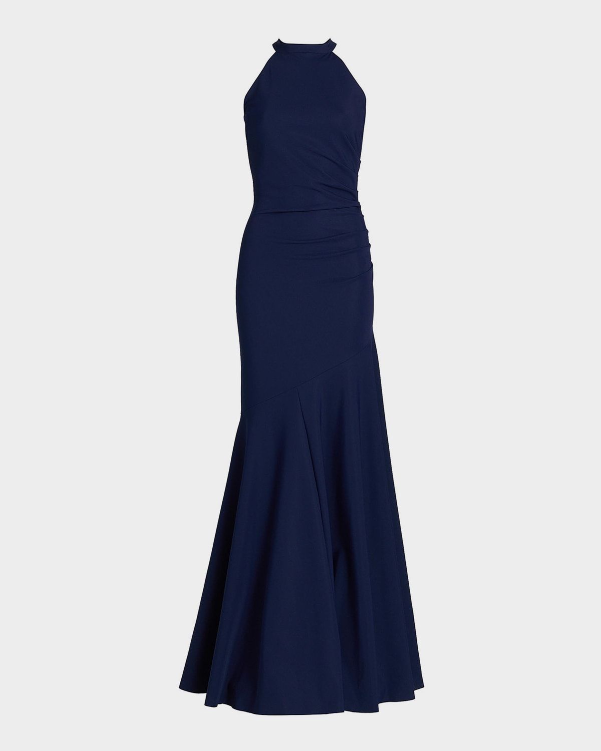 Janis Sleeveless Halter Gown