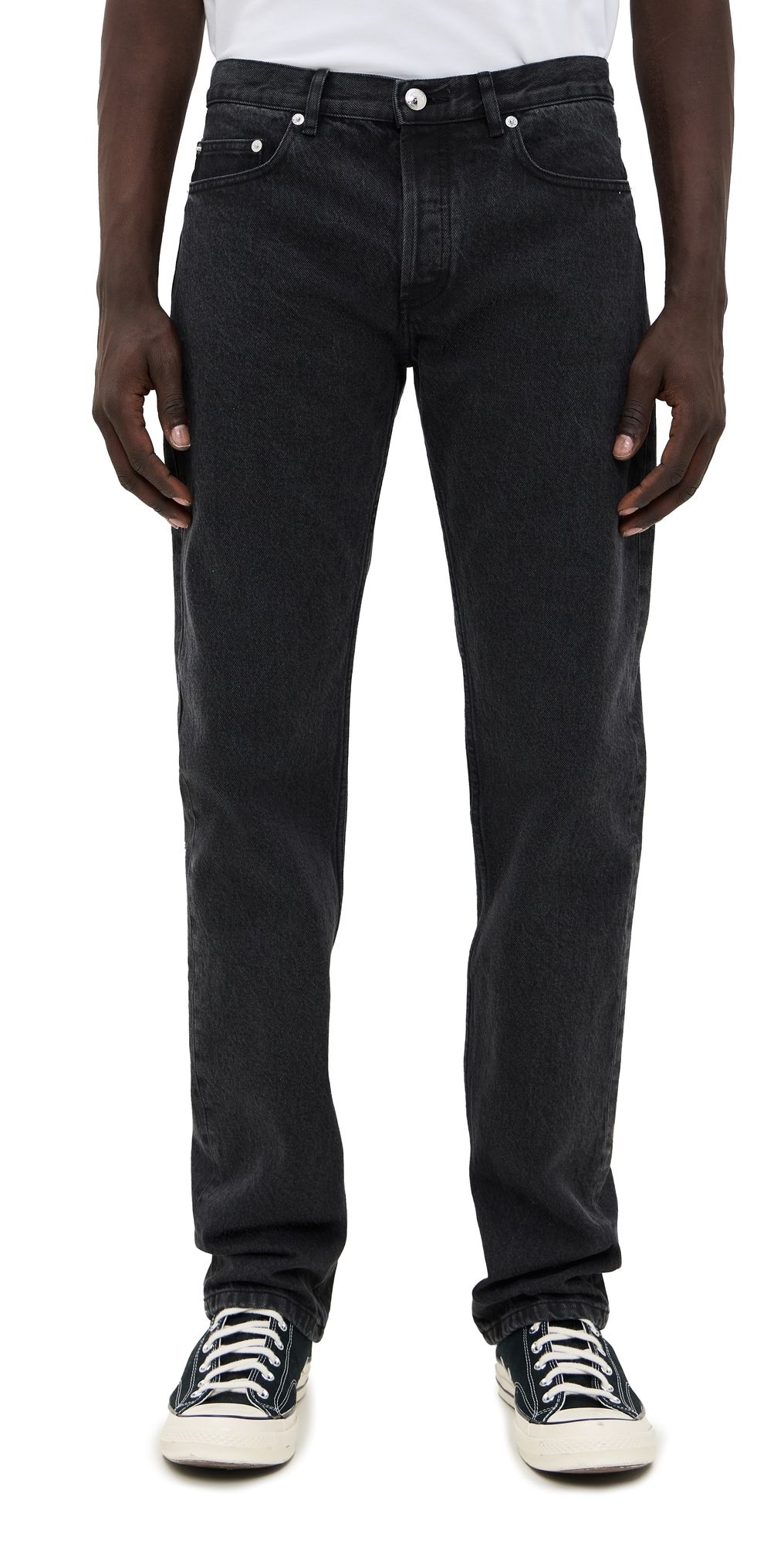 A. P.C. New Standard Jeans Lze Noir Delave 30