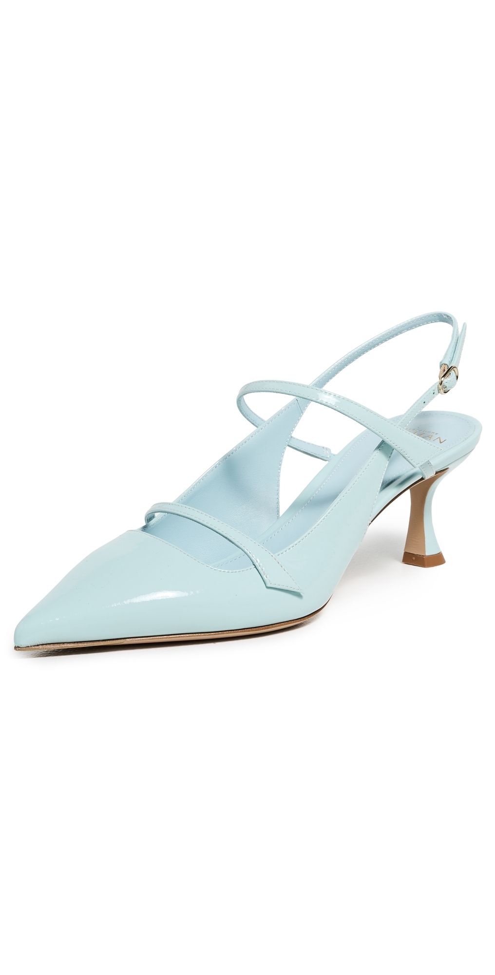 Alexandre Birman Tita Slingback Heels 60mm Dust Blue 35