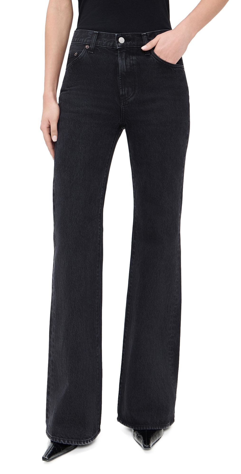 A. L.C. The 347 Jeans Washed Black 32