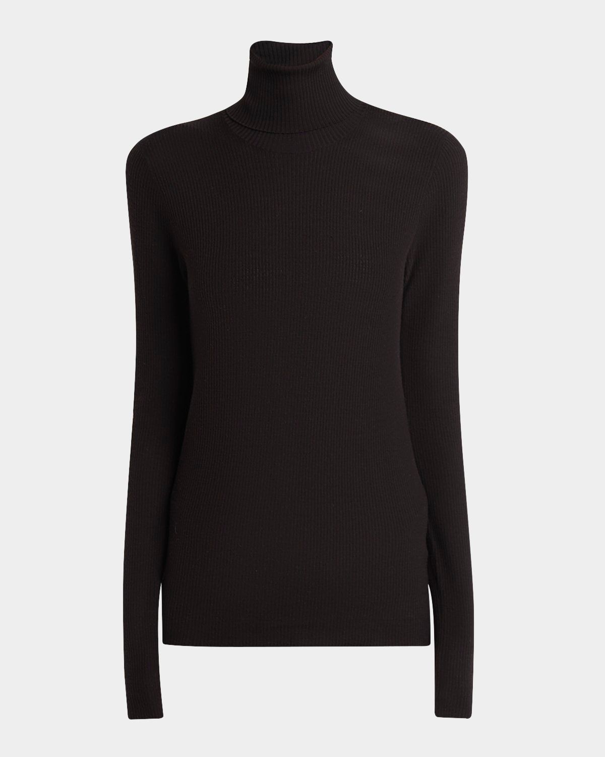 Taupo Ribbed Wool Turtleneck