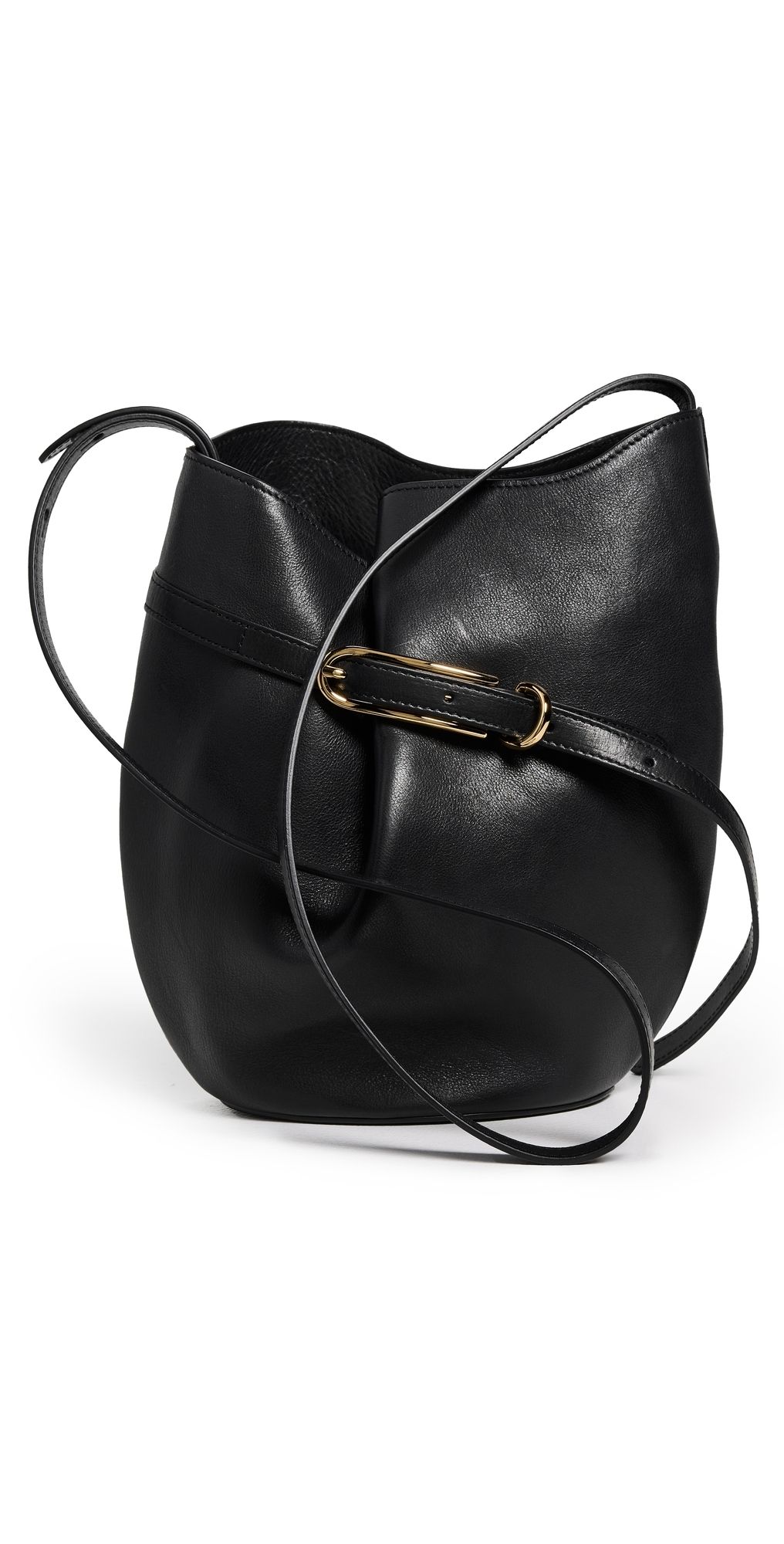 Liffner Belted Bucket Bag Black One Size