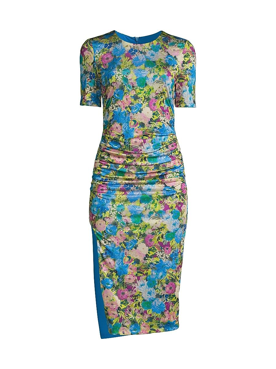 Women's Delina Floral Sheath Dress - Size 4