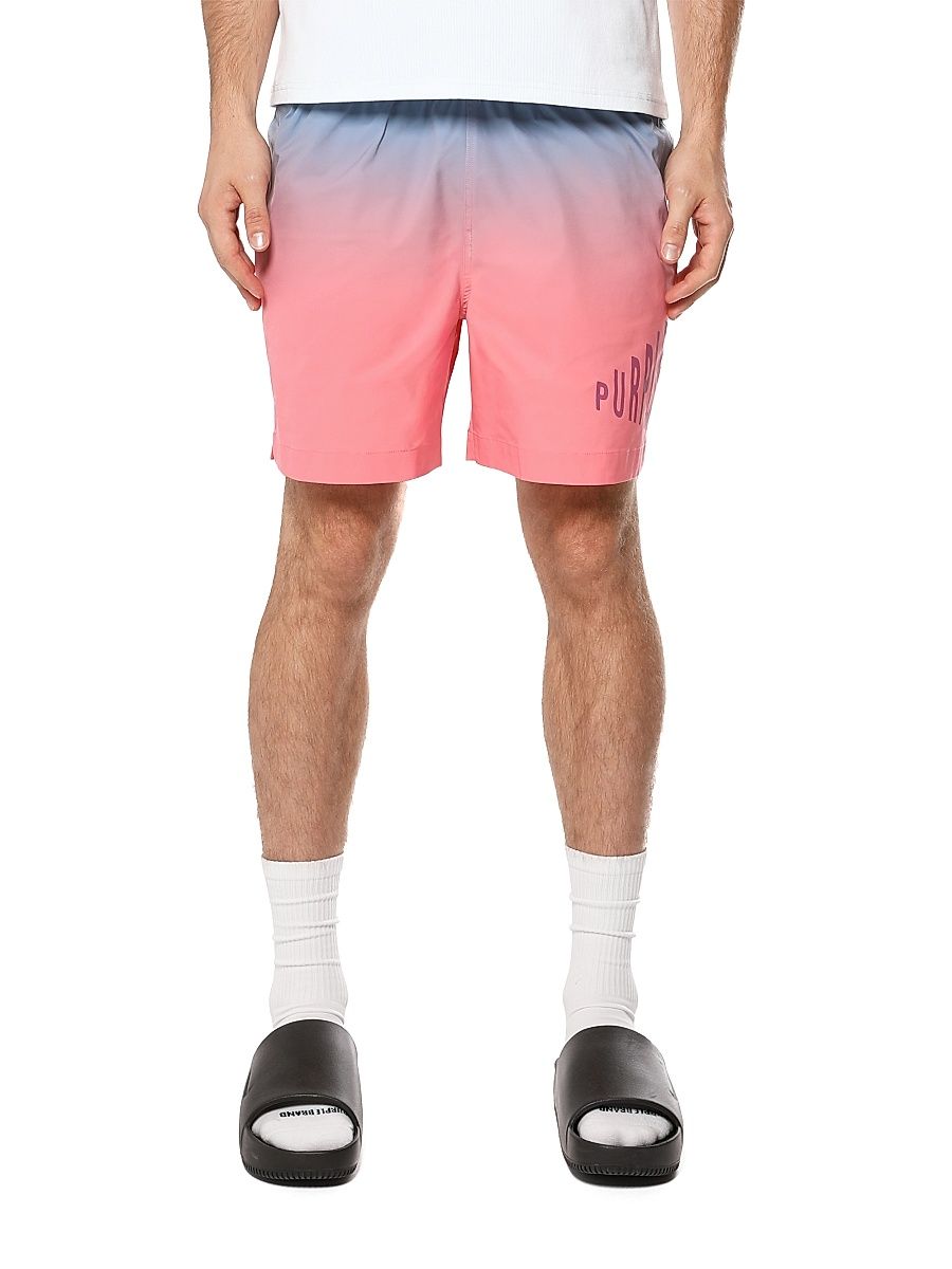 Men's All Around Gradient Swim Shorts - Pink - Size XXL