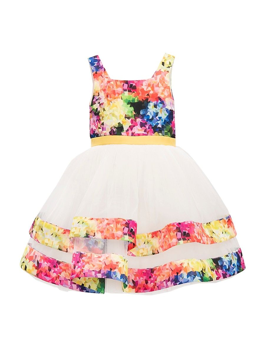 Baby Girl's, Little Girl's, Girl's Chiquita Dress - White - Size 12 Months