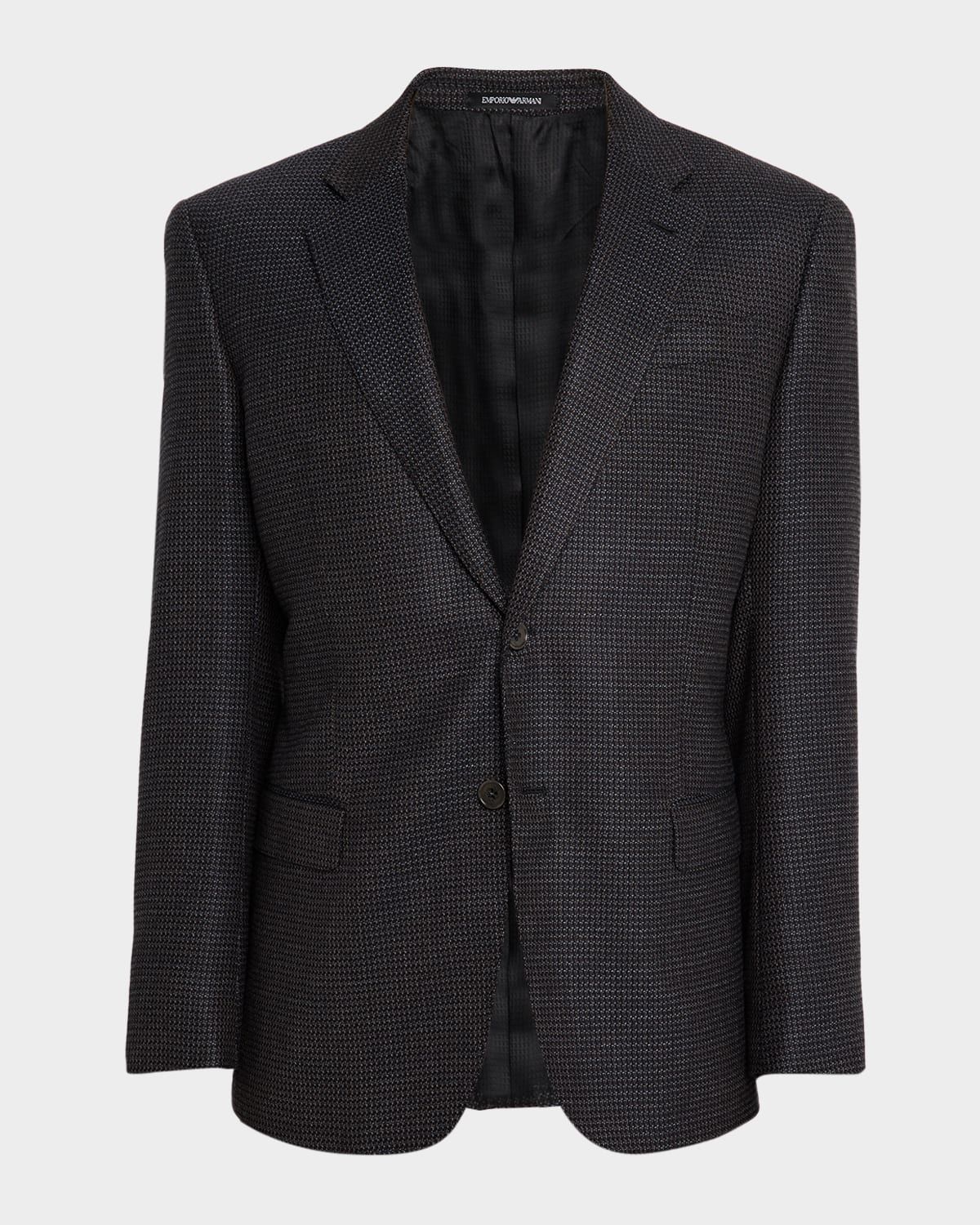 Men & apos;s G Line Super 130s Pinwheel Sport Coat