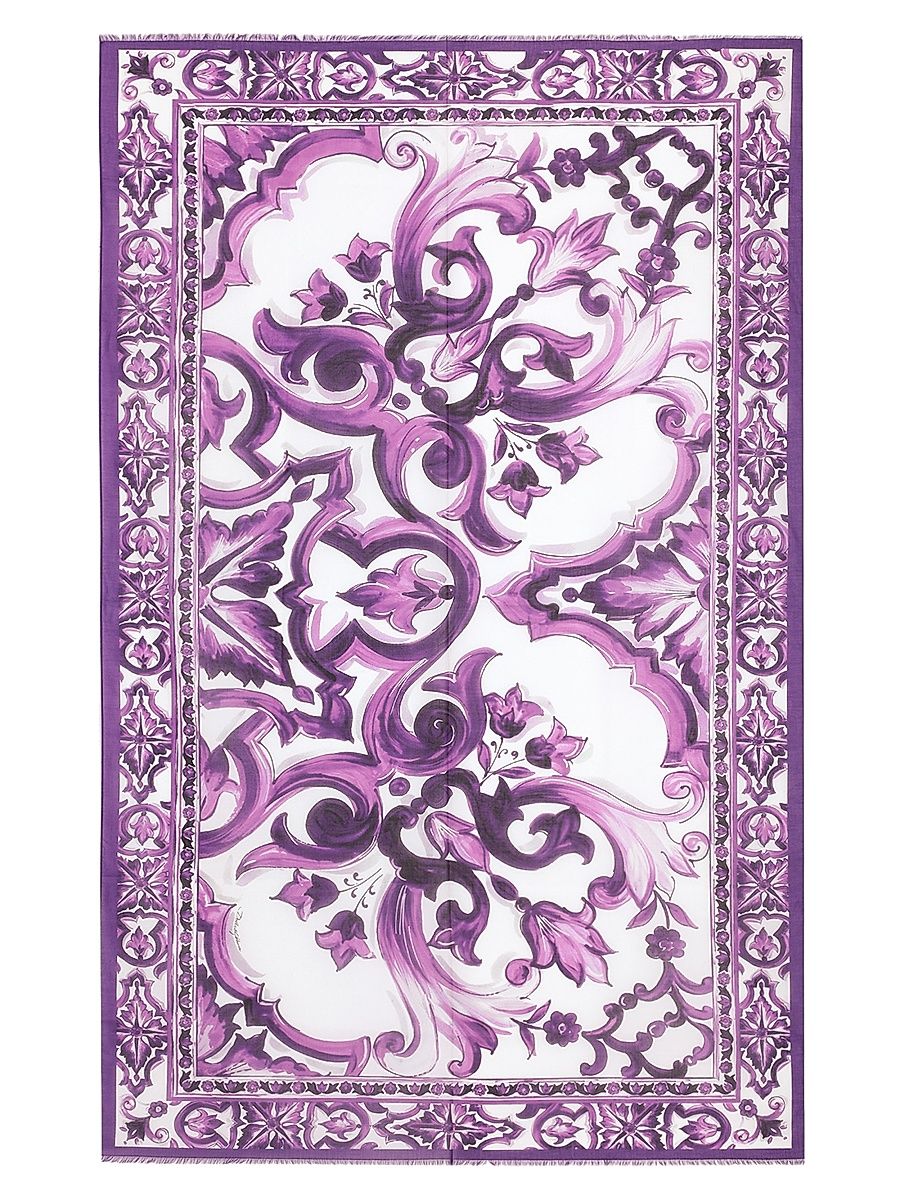 Women's Painterly Batista Sarong - Maiolica Viola