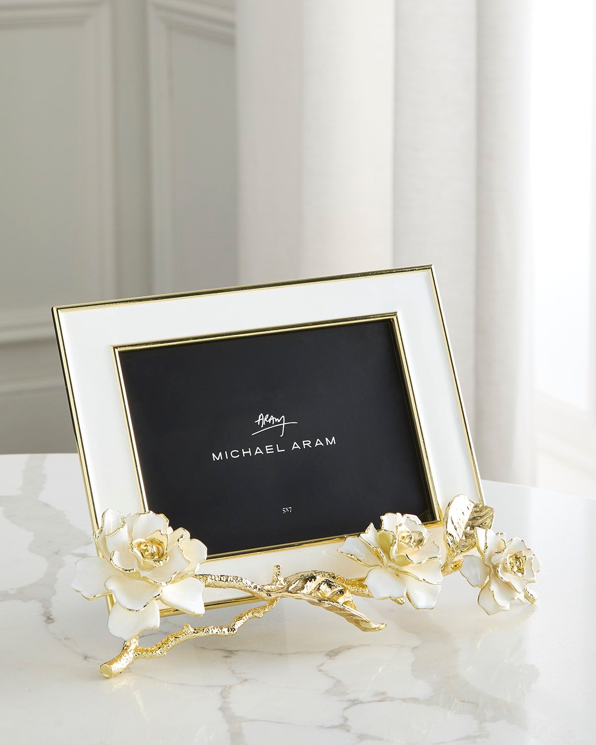 Gardenia Easel Picture Frame, 5" x 7"